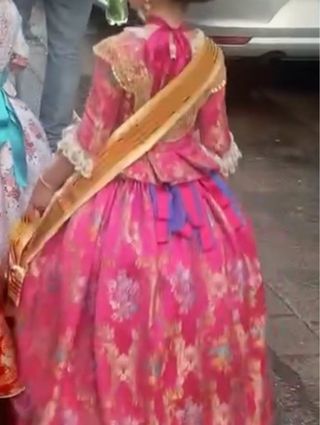 Vestido Fallera 4-5 años