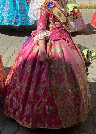 Vestido Fallera 4-5 años