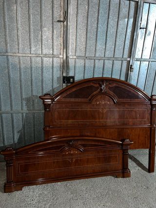 Cabecero y piecero madera 1,35m