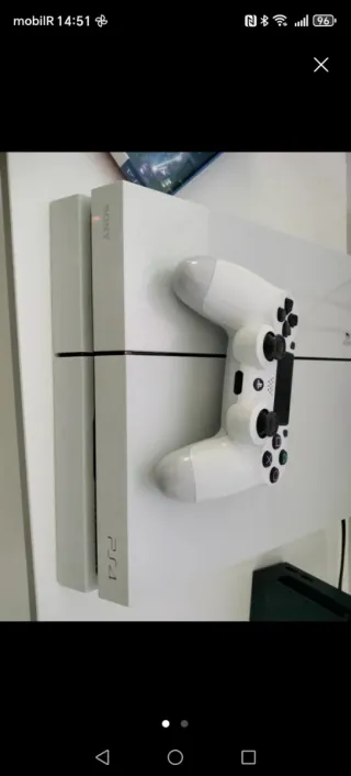 Ps4 Blanca Sony y fifa20 120€