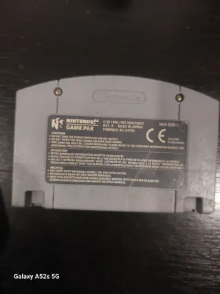 Lote Nintendo 64: Juego y rumble pak