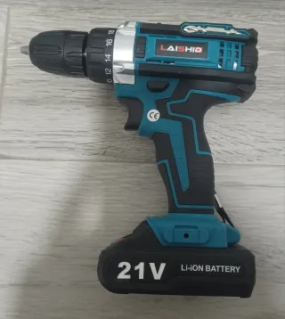 Taladro Atornillador 21V con 2 Baterías