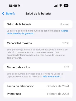 iPhone 16 Pro Max 256GB Titanio