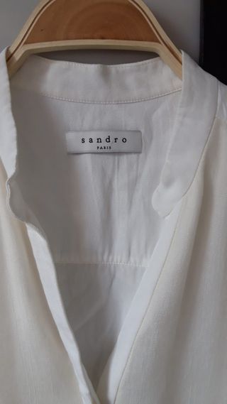 Blusa Sandro sin mangas mujer