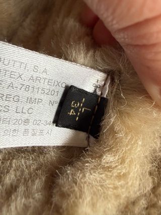 Abrigo Massimo Dutti Marrón Pelo