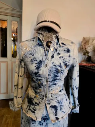 Conjunto Vintage Casaco e Calças