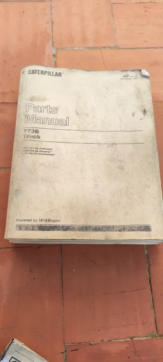 Manual Caterpillar 773B Truck