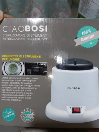 CIAOBOSI Sterilizzatore Strumenti Nail Art