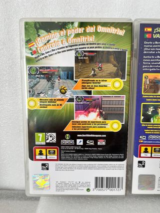 Pack 2 Juegos Ben 10 PSP Essentials