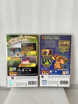 Pack 2 Juegos Ben 10 PSP Essentials