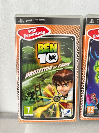 Pack 2 Juegos Ben 10 PSP Essentials