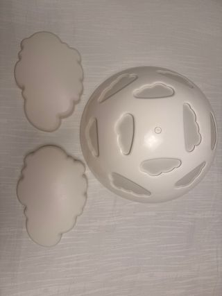 Lámpara infantil Ikea nubes