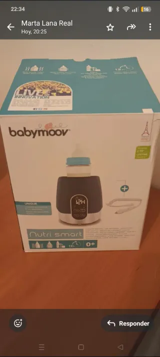 Calientabiberones Babymoov NutriSmart