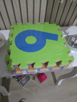 Alfombra Puzzle Goma Infantil