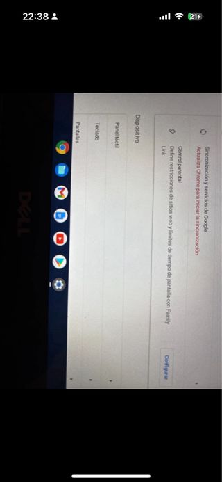 Portátil Dell Chromebook Negro