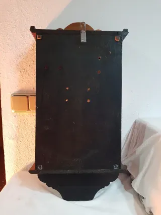 Hornacina madera tallada para colgar en pared.