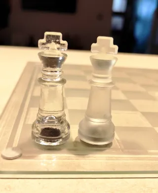 Ajedrez de Vidrio Grande