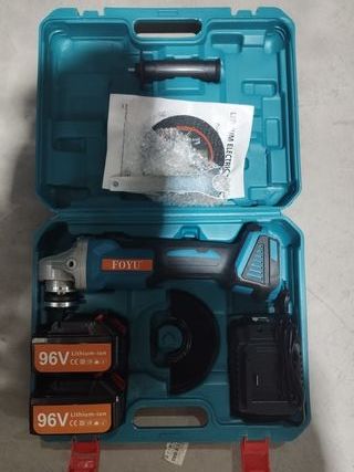Smerigliatrice angolare FOYU 96V doppia batteria