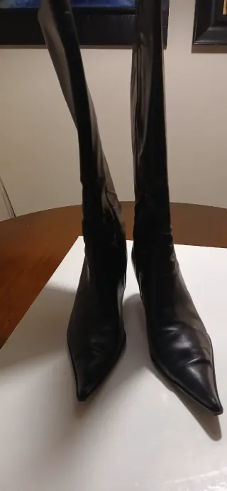 Stivali vera pelle Firenze neri tg 42