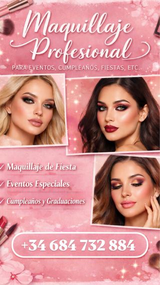 Maquillajes profesionales para fiestas eventos