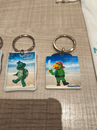 Lote 5 llaveros Marina d'Or