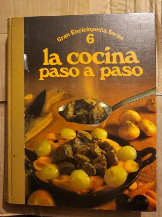 Gran Enciclopedia Sarpe "La cocina paso a paso"