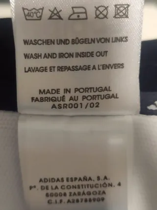 Camiseta Real Madrid 2000-01 Figo XL