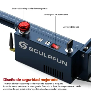 CNC Láser Sculpfun S30 22W