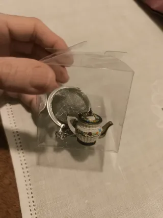 Colino per tè a forma di teiera