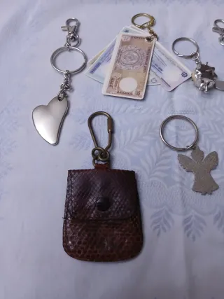 Set 8 portachiavi vintage