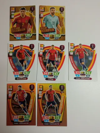 Cromos Adrenalyn XL Qatar 2022 España