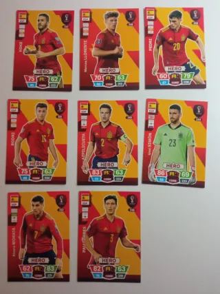 Cromos Adrenalyn XL Qatar 2022 España
