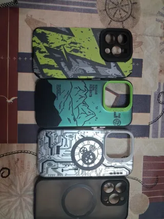 Fundas iPhone 15 Pro (5 unidades)