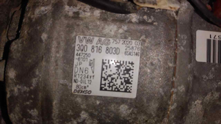 COMPRESOR AIRE ACONDICIONADO VOLKSWAGEN POLO