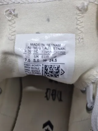 Converse Blancas Talla [Talla]38