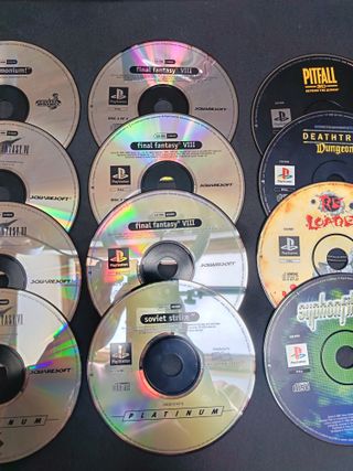 Lotto 12 Giochi PS1 - Final Fantasy, Pandemonium