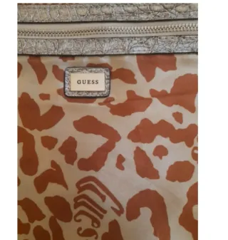 Borsa Guess Messenger Vintage - Interno Leopardato