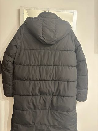 Anorak Calvin Klein Negro Plumas