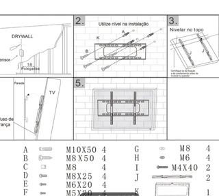 Soporte TV 14-42 Negro