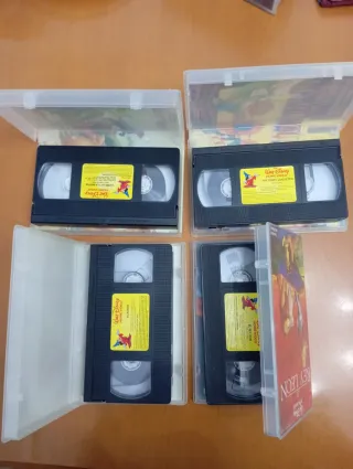 Lote 7 Películas VHS Disney
