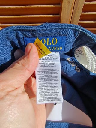 Cappello Polo Ralph Lauren Blu Navy - Nuovo