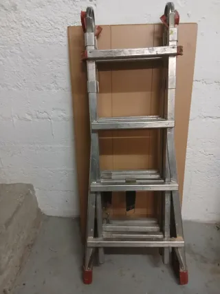 Escalera multiusos aluminio