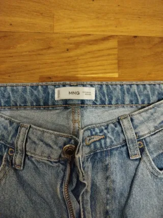 Vaqueros Mango Azules