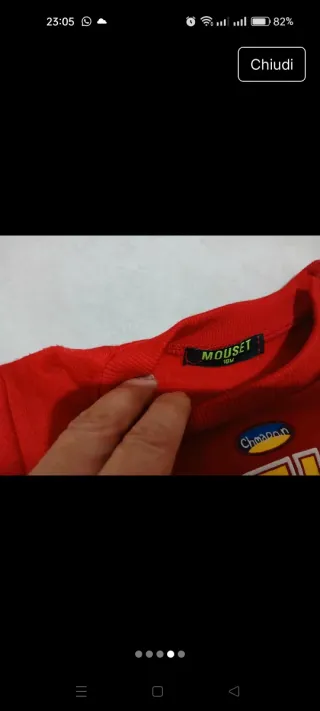 Completo tuta bambino con auto