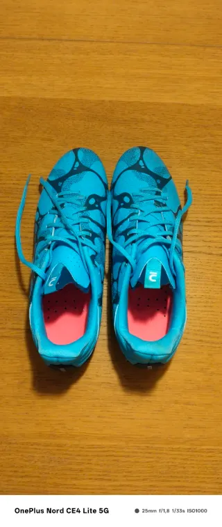 Botas de fútbol Kipsta azules