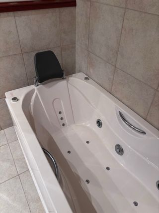 Bañera Hidromasaje Acrílico Blanca