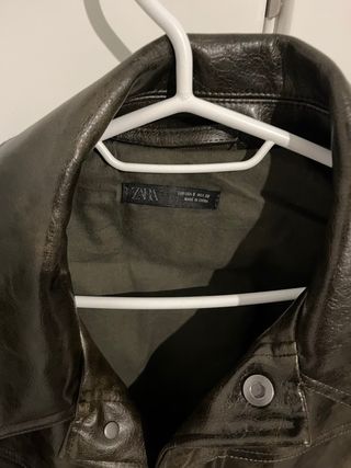 Chaqueta Zara Hombre Talla S Marrón