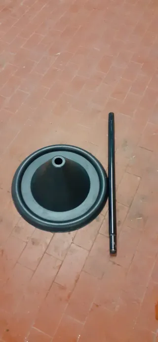 Appendiabiti Metallo e Plastica Nero/Rosso