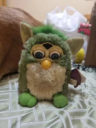 Furby 1997 Peluche Verde