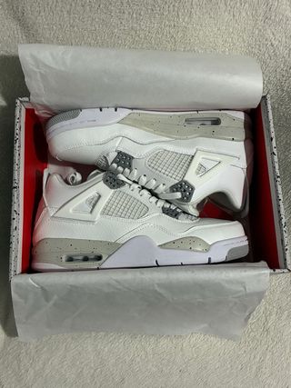Jordan 4 Blancas Grises